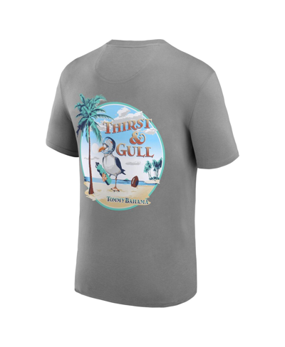 Shop Tommy Bahama Men's  Gray Kansas City Chiefs Thirst And Gull T-shirt