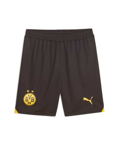 Shop Puma Men's  Black Borussia Dortmund 2023/24 Away Shorts