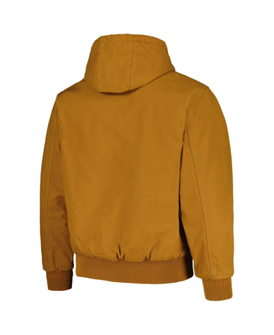Dunbrooke Brown Baltimore Orioles Dakota Work Full-zip Hoodie Jacket In Brown