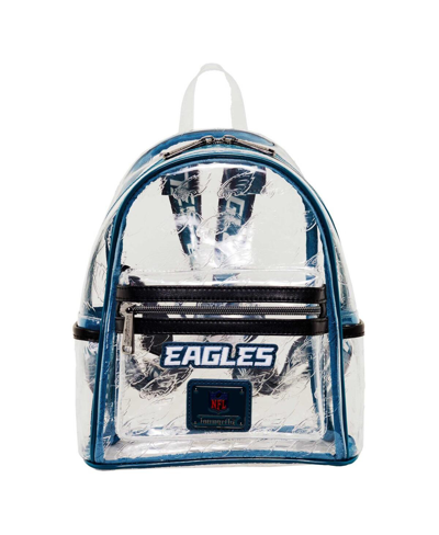 Shop Loungefly Men's And Women's  Philadelphia Eagles Clear Mini Backpack