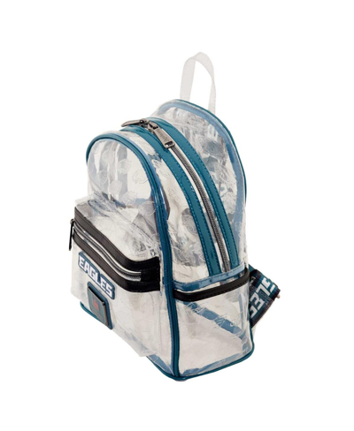 Loungefly Men's And Women's  Philadelphia Eagles Clear Mini Backpack In Clear