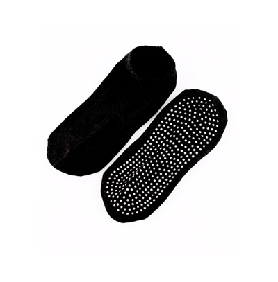 Shop Stems Grip Socks Two Pack In Black