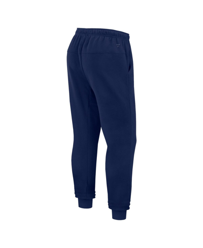 Shop Fanatics Signature Men's And Women's  Navy New England Patriots Super Soft Fleece Jogger