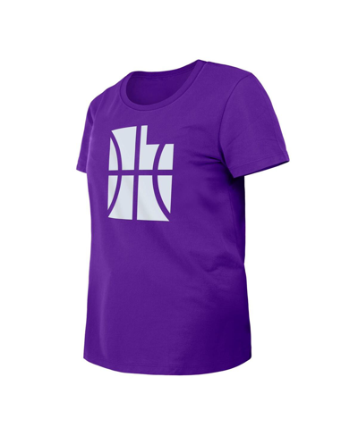 Shop New Era Women's  Purple Utah Jazz 2023/24 City Edition T-shirt