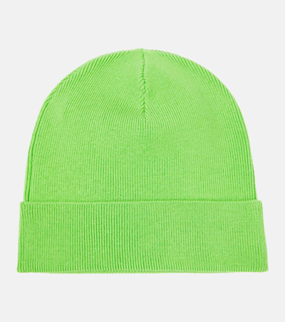 Shop Perfect Moment Pillow Wool Beanie In Green