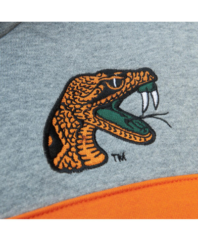 Mitchell & Ness Men's  Green Florida A&m Rattlers Head Coach Pullover Hoodie In Green