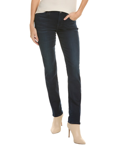 Shop 7 For All Mankind Kimmie Siltwlt Blue Form Fitted Straight Leg Jean