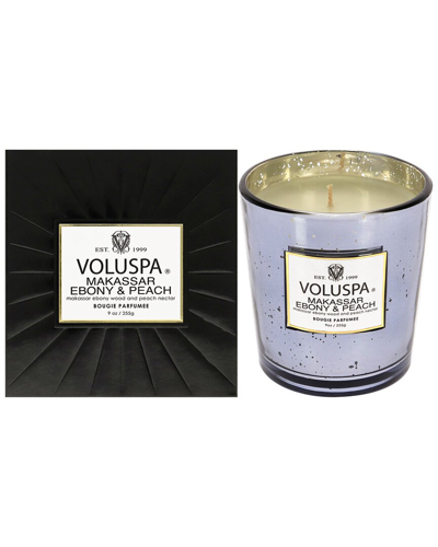 Voluspa Makassar Ebony & Peach 9oz Candle
