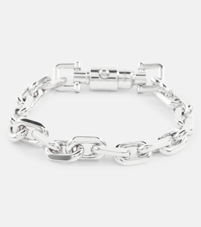 Shop Gucci Jackie 1961 Chain Bracelet In Silver