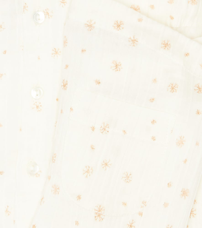 Shop Bonpoint Baby Barulina Floral Pajamas In Multicoloured