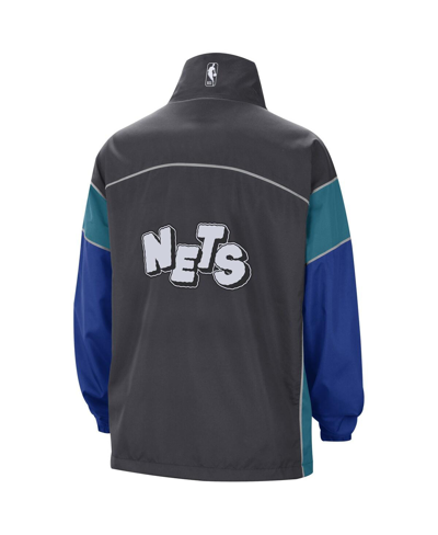 Nike Brooklyn Nets Swoosh Fly 2023/24 City Edition  Women's Nba Jacket In Charcoal