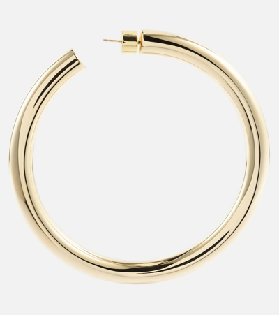 Shop Jennifer Fisher Jamma 10kt Gold-plated Hoop Earrings