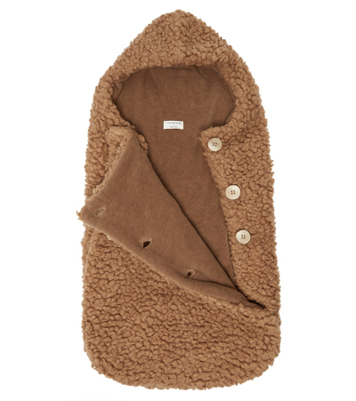 Shop 1+ In The Family Baby Aran Sleeping Nest In Brown