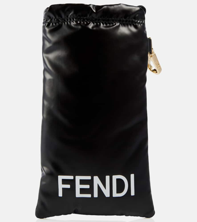 Shop Fendi Roma Square Sunglasses In Brown