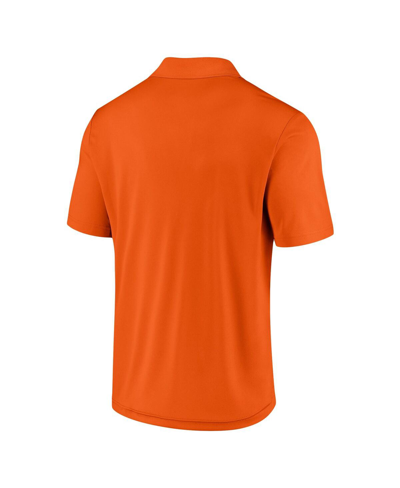 Shop Fanatics Men's  Orange Chicago Bears Component Polo Shirt