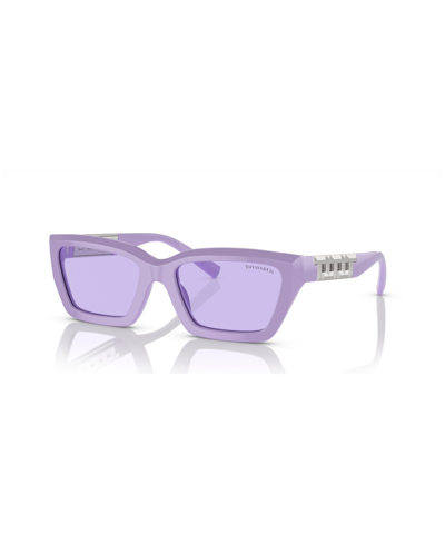 Shop Tiffany & Co Women's Sunglasses Tf4213 In Violet