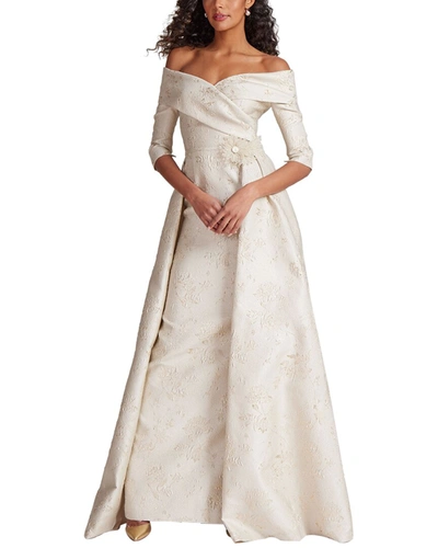 Shop Teri Jon By Rickie Freeman Special Occasion Long Dress In White