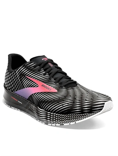 Shop Brooks Women's Hyperion Tempo Road Running Shoes - Medium/b Width In Black/coral/purple In Multi