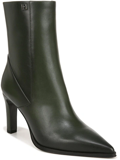 Franco Sarto Womens Leather Mid-calf Boots In Multi