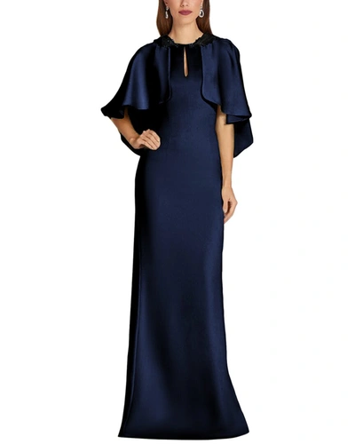 Shop Teri Jon By Rickie Freeman Special Occasion Long Dress In Blue