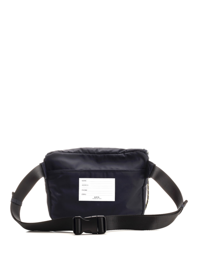 Shop Apc Black Nylon Pouch