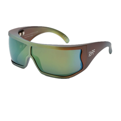 Shop Retrosuperfuture Bones Zircon Multicolor Sunglasses In Multicolore