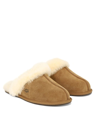 Shop Ugg "scuffette Ii" Slippers In Beige