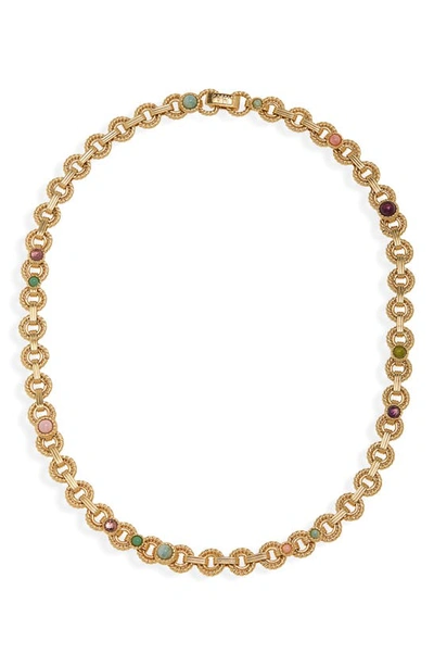 Shop Gas Bijoux Mistral Collar Necklace In Gold