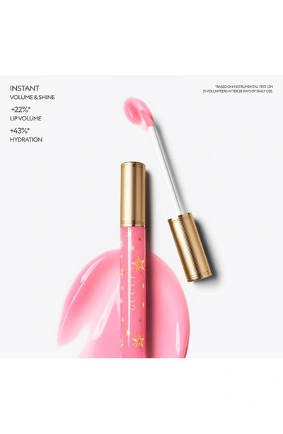 Gucci Hydrating Plumping Lip Gloss 219 0.21 oz In 219 Bertha Pink