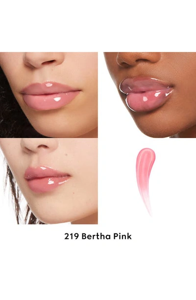 Shop Gucci Gloss À Lèvres Plumping Lip Gloss In 219 Bertha Pink