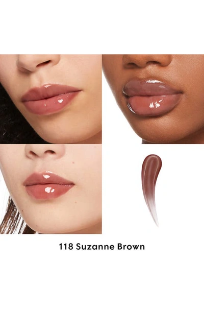 Gucci Hydrating Plumping Lip Gloss 118 0.21 oz In 118 Suzanne Brown