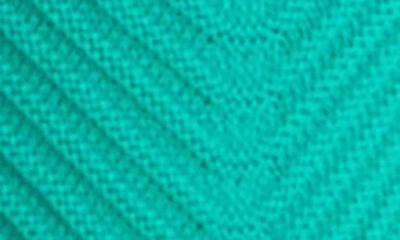 English Factory Wavy Knit Pants In Green