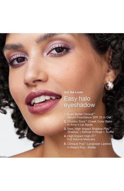 Clinique High Impact Shadow Play Eye Shadow + Definer In Rose And Truffles