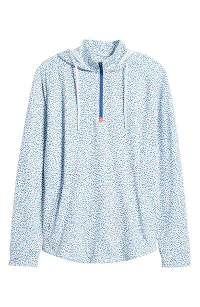 Swannies Tilly Half Zip Hoodie In Sky