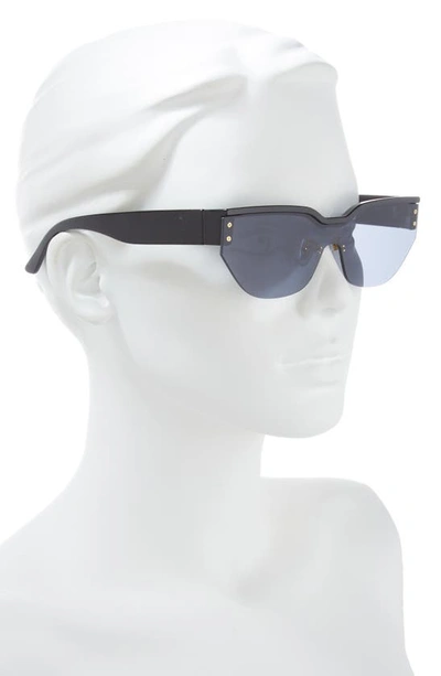 Shop Bp. Rimless Shield Sunglasses In Black- Gold
