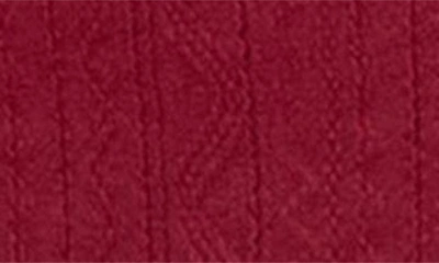 Shop Edikted Krista Long Sleeve Knit Minidress In Burgundy
