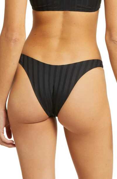 Shop Vitamin A ® California High Leg Bikini Bottoms In Black Superib