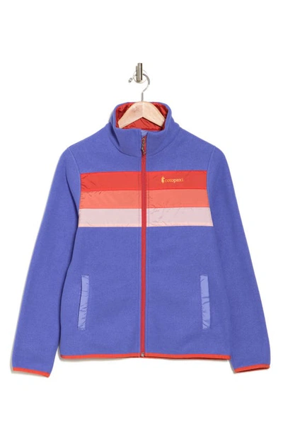 Cotopaxi Teca Water Repellent Fleece Jacket In Hyperspace