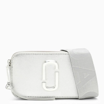 Shop Marc Jacobs Snapshot Shoulder Bag Silver In Multicolor