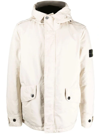 Shop Stone Island Jacket Clothing In White