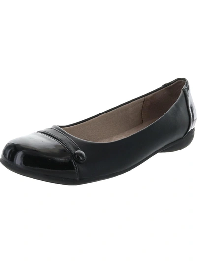 Shop Lifestride Alchemy Womens Padded Insole Ballet Flats In Black