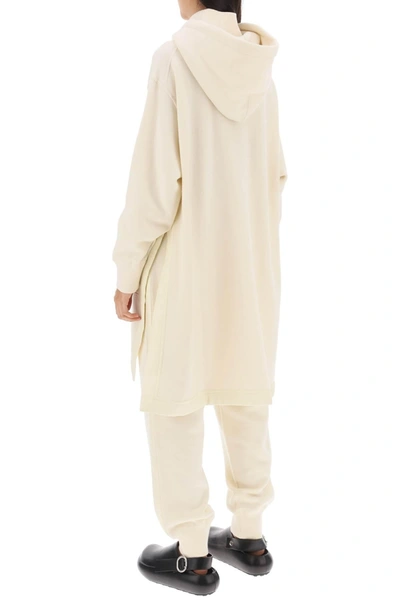 Jil Sander Maxi Wool-cotton Hoodie