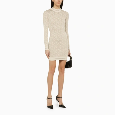 Shop Palm Angels Viscose Dress With Logo