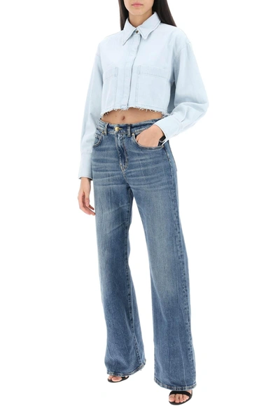 Shop Pinko Wanda Loose Jeans With Wide Leg