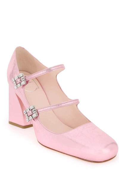 Shop Roger Vivier Très Vivier Babies Pumps