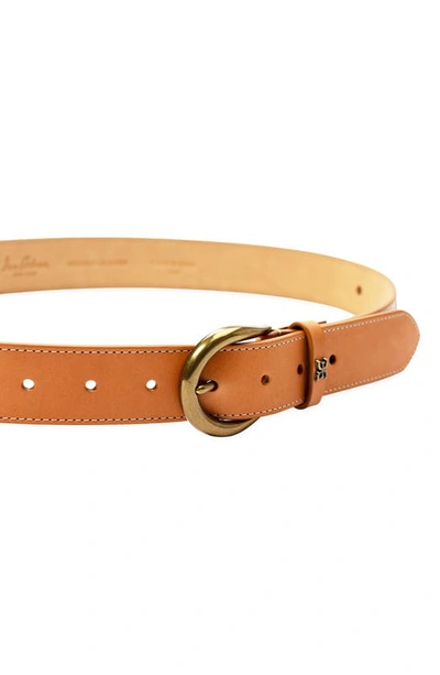 Shop Sam Edelman Embroidered Western Belt In Saddle