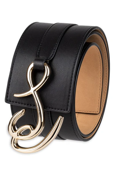 Shop Sam Edelman Corset Belt In Black