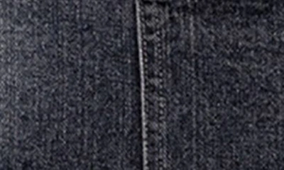 Edikted Women's Washed Denim Mini Skirt In Dark-gray
