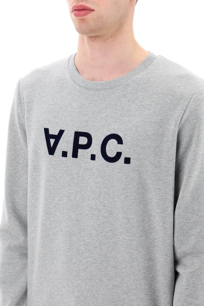 Shop A.p.c. Flock V.p.c. Logo Sweatshirt