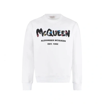 Shop Alexander Mcqueen Logo Sweatshirt